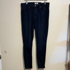 PAIGE Women's Midnight Blue Skinny Jeans